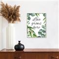 Picture of Love Grows Here II _GroupedProduct_Rectangle_Portrait_Canvas_Framed_