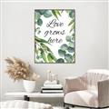 Picture of Love Grows Here II _GroupedProduct_Rectangle_Portrait_Canvas_Framed_