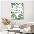 Picture of Love Grows Here II _GroupedProduct_Rectangle_Portrait_Canvas_Framed_
