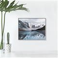 Picture of Snowy mountains _GroupedProduct_Rectangle_Landscape_Canvas_Framed_
