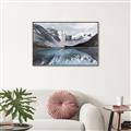 Picture of Snowy mountains _GroupedProduct_Rectangle_Landscape_Canvas_Framed_