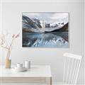 Picture of Snowy mountains _GroupedProduct_Rectangle_Landscape_Canvas_Framed_
