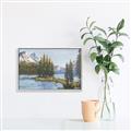 Picture of Greenway _GroupedProduct_Rectangle_Landscape_Canvas_Framed_