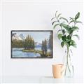 Picture of Greenway _GroupedProduct_Rectangle_Landscape_Canvas_Framed_