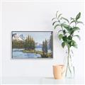 Picture of Greenway _GroupedProduct_Rectangle_Landscape_Canvas_Framed_