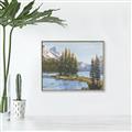 Picture of Greenway _GroupedProduct_Rectangle_Landscape_Canvas_Framed_