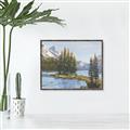 Picture of Greenway _GroupedProduct_Rectangle_Landscape_Canvas_Framed_