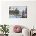 Picture of Greenway _GroupedProduct_Rectangle_Landscape_Canvas_Framed_
