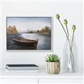 Picture of Rowing Along _GroupedProduct_Rectangle_Landscape_Canvas_Framed_