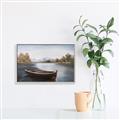 Picture of Rowing Along _GroupedProduct_Rectangle_Landscape_Canvas_Framed_