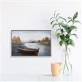 Picture of Rowing Along _GroupedProduct_Rectangle_Landscape_Canvas_Framed_