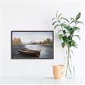 Picture of Rowing Along _GroupedProduct_Rectangle_Landscape_Canvas_Framed_