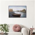 Picture of Rowing Along _GroupedProduct_Rectangle_Landscape_Canvas_Framed_