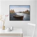 Picture of Rowing Along _GroupedProduct_Rectangle_Landscape_Canvas_Framed_