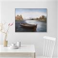 Picture of Rowing Along _GroupedProduct_Rectangle_Landscape_Canvas_Framed_
