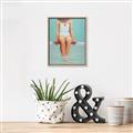 Picture of Pool Day _GroupedProduct_Rectangle_Portrait_Canvas_Framed_
