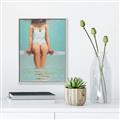 Picture of Pool Day _GroupedProduct_Rectangle_Portrait_Canvas_Framed_