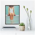 Picture of Pool Day _GroupedProduct_Rectangle_Portrait_Canvas_Framed_