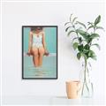 Picture of Pool Day _GroupedProduct_Rectangle_Portrait_Canvas_Framed_