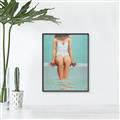 Picture of Pool Day _GroupedProduct_Rectangle_Portrait_Canvas_Framed_