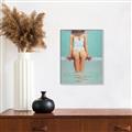 Picture of Pool Day _GroupedProduct_Rectangle_Portrait_Canvas_Framed_