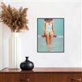 Picture of Pool Day _GroupedProduct_Rectangle_Portrait_Canvas_Framed_