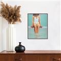 Picture of Pool Day _GroupedProduct_Rectangle_Portrait_Canvas_Framed_