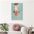 Picture of Pool Day _GroupedProduct_Rectangle_Portrait_Canvas_Framed_