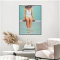 Picture of Pool Day _GroupedProduct_Rectangle_Portrait_Canvas_Framed_