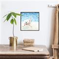 Picture of Wading at the Beach _GroupedProduct_Square_Canvas_Framed_