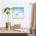 Picture of Wading at the Beach _GroupedProduct_Square_Canvas_Framed_