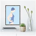 Picture of Swim Competition I  _GroupedProduct_Rectangle_Portrait_Canvas_Framed_