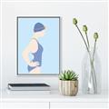 Picture of Swim Competition I  _GroupedProduct_Rectangle_Portrait_Canvas_Framed_