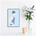 Picture of Swim Competition I  _GroupedProduct_Rectangle_Portrait_Canvas_Framed_