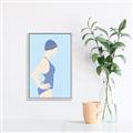 Picture of Swim Competition I  _GroupedProduct_Rectangle_Portrait_Canvas_Framed_