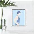 Picture of Swim Competition I  _GroupedProduct_Rectangle_Portrait_Canvas_Framed_