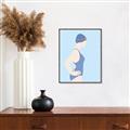 Picture of Swim Competition I  _GroupedProduct_Rectangle_Portrait_Canvas_Framed_