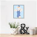 Picture of Swim Competition II  _GroupedProduct_Rectangle_Portrait_Canvas_Framed_