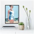 Picture of Beach Walk  _GroupedProduct_Rectangle_Portrait_Canvas_Framed_