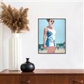 Picture of Beach Walk  _GroupedProduct_Rectangle_Portrait_Canvas_Framed_