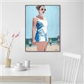 Picture of Beach Walk  _GroupedProduct_Rectangle_Portrait_Canvas_Framed_