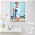 Picture of Beach Walk  _GroupedProduct_Rectangle_Portrait_Canvas_Framed_