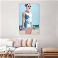 Picture of Beach Walk  _GroupedProduct_Rectangle_Portrait_Canvas_Framed_
