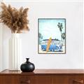 Picture of Surf board _GroupedProduct_Rectangle_Portrait_Canvas_Framed_