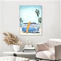 Picture of Surf board _GroupedProduct_Rectangle_Portrait_Canvas_Framed_
