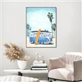 Picture of Surf board _GroupedProduct_Rectangle_Portrait_Canvas_Framed_