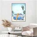 Picture of Surf board _GroupedProduct_Rectangle_Portrait_Canvas_Framed_