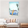Picture of Surf board _GroupedProduct_Rectangle_Portrait_Canvas_Framed_