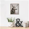 Picture of Harry the Highland _GroupedProduct_Rectangle_Portrait_Canvas_Framed_