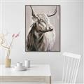 Picture of Harry the Highland _GroupedProduct_Rectangle_Portrait_Canvas_Framed_